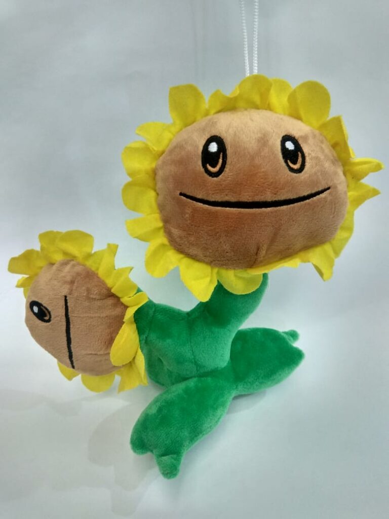 Peluche Girasol Doble Plantas Vs Zombies Desconecta Comics